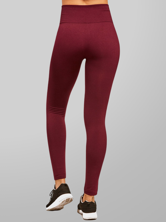 High Waist Fleece Lined Leggings