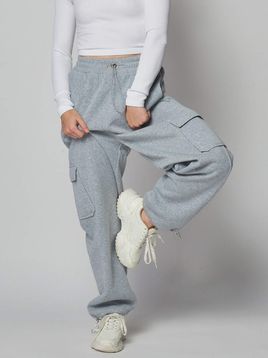 Fleece Lined Cargo Sweat Joggers