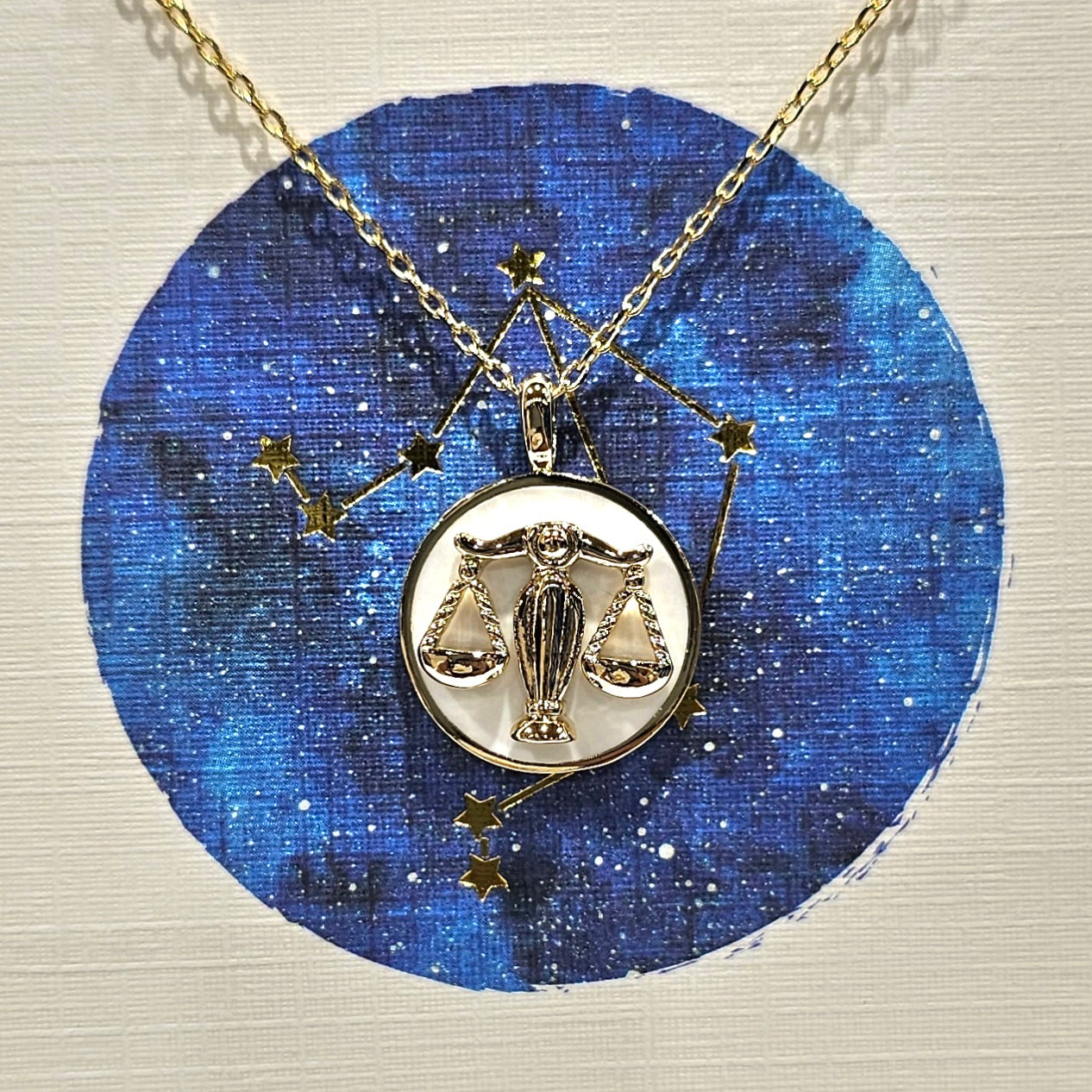 Zodiac Coin Pendant (Astrology Necklace)