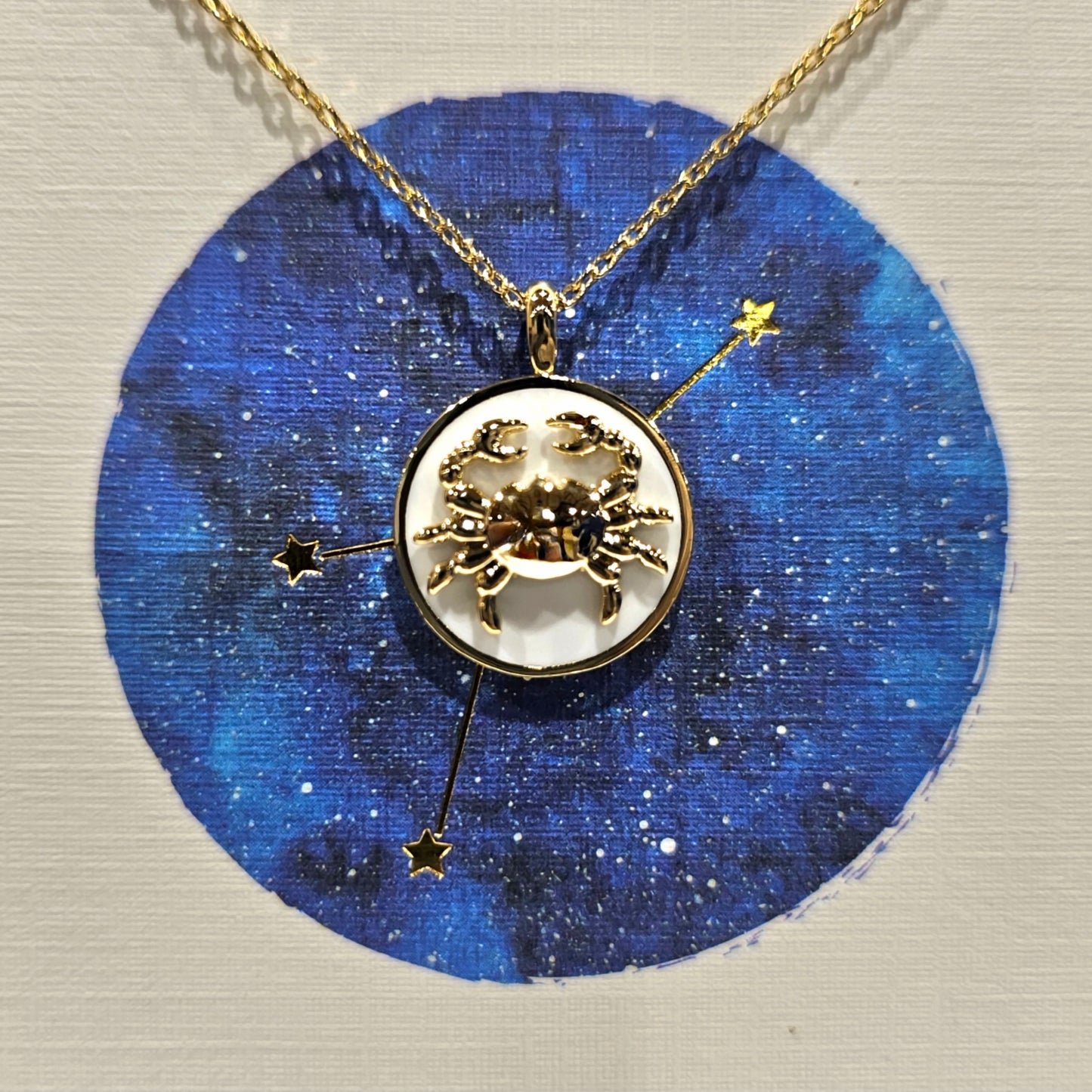 Zodiac Coin Pendant (Astrology Necklace)