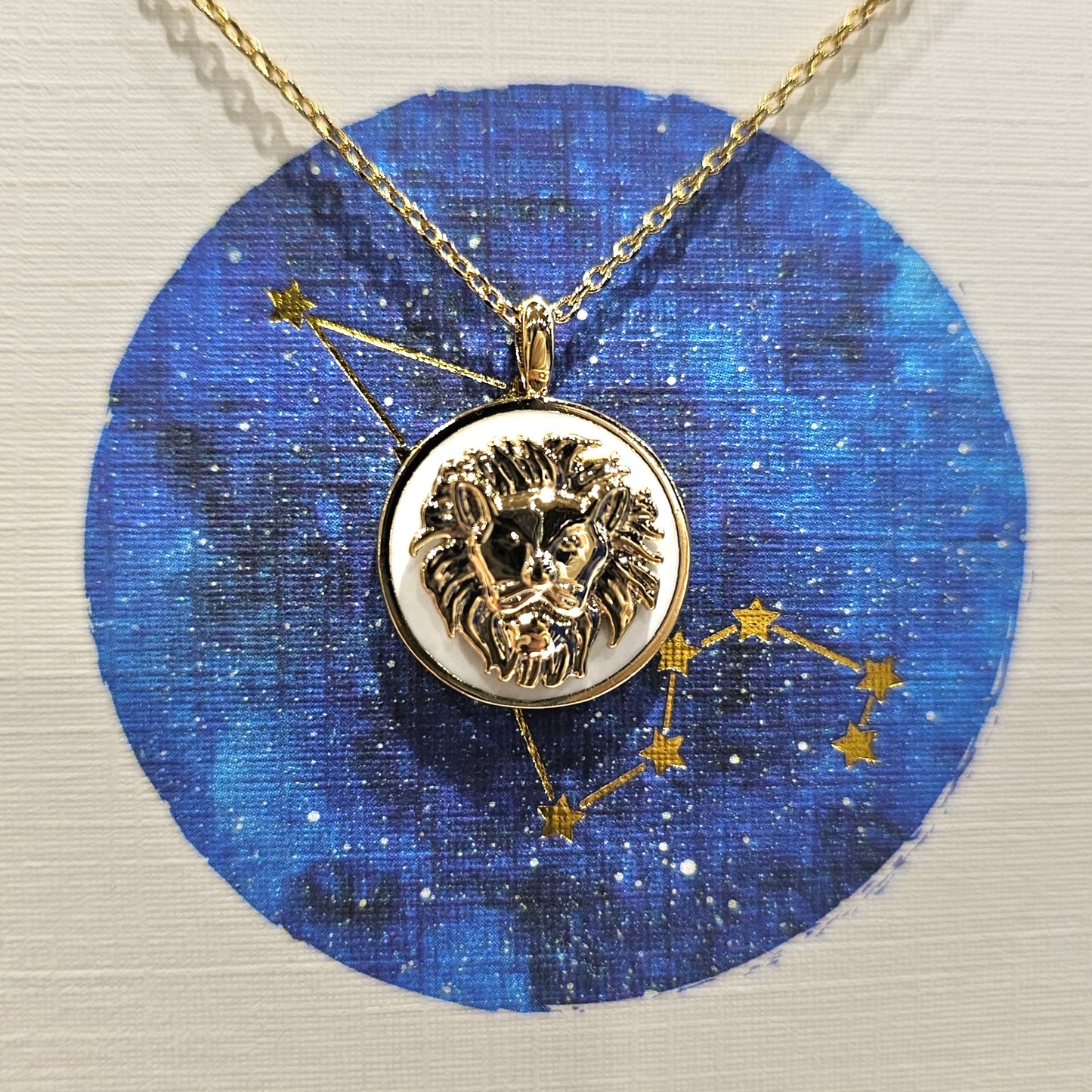 Zodiac Coin Pendant (Astrology Necklace)