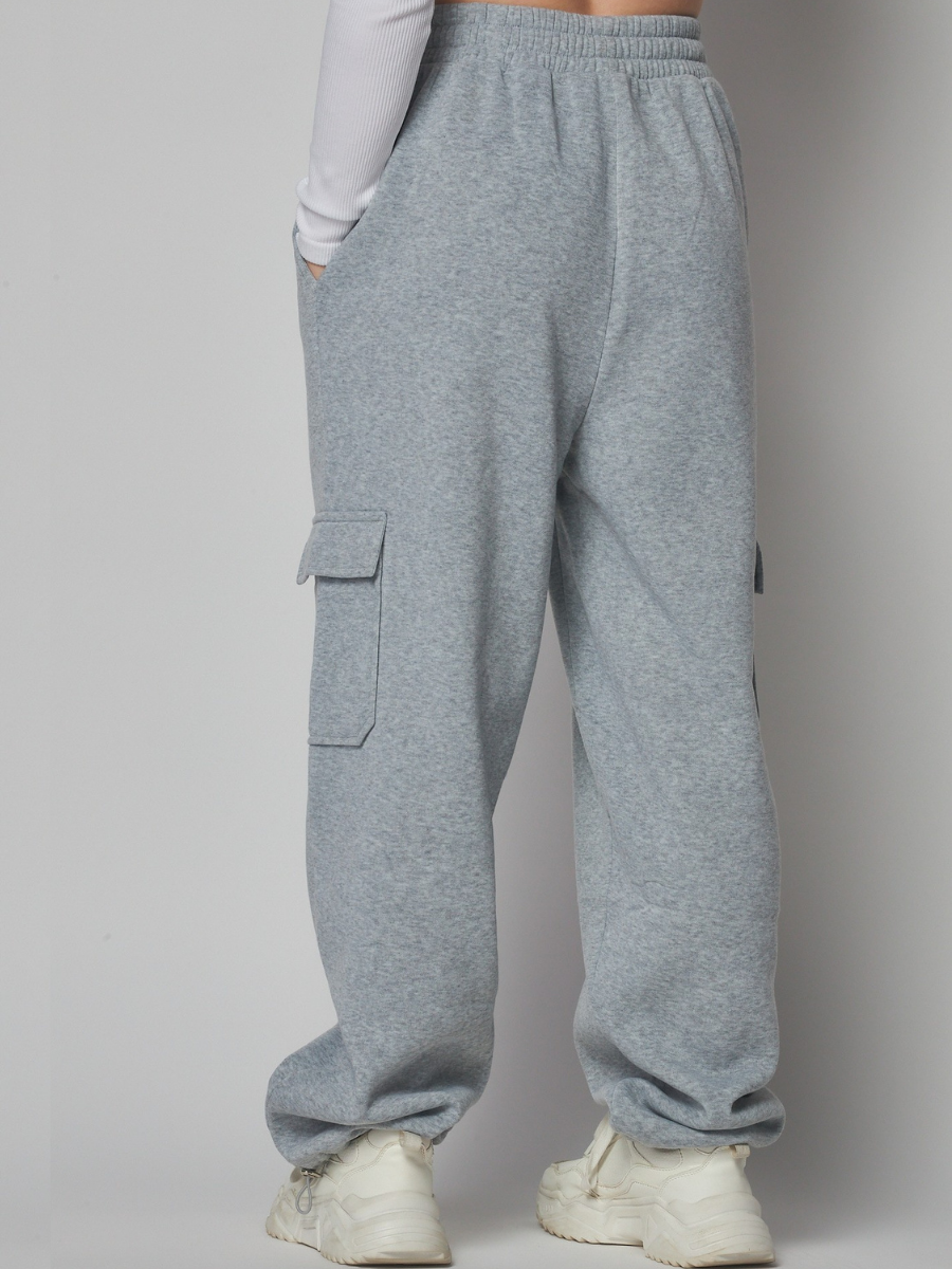 Fleece Lined Cargo Sweat Joggers