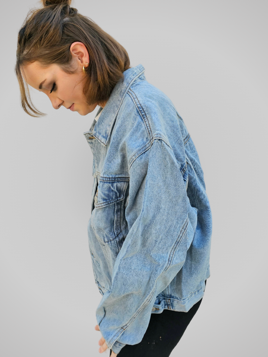 Vintage Denim Oversized Jacket