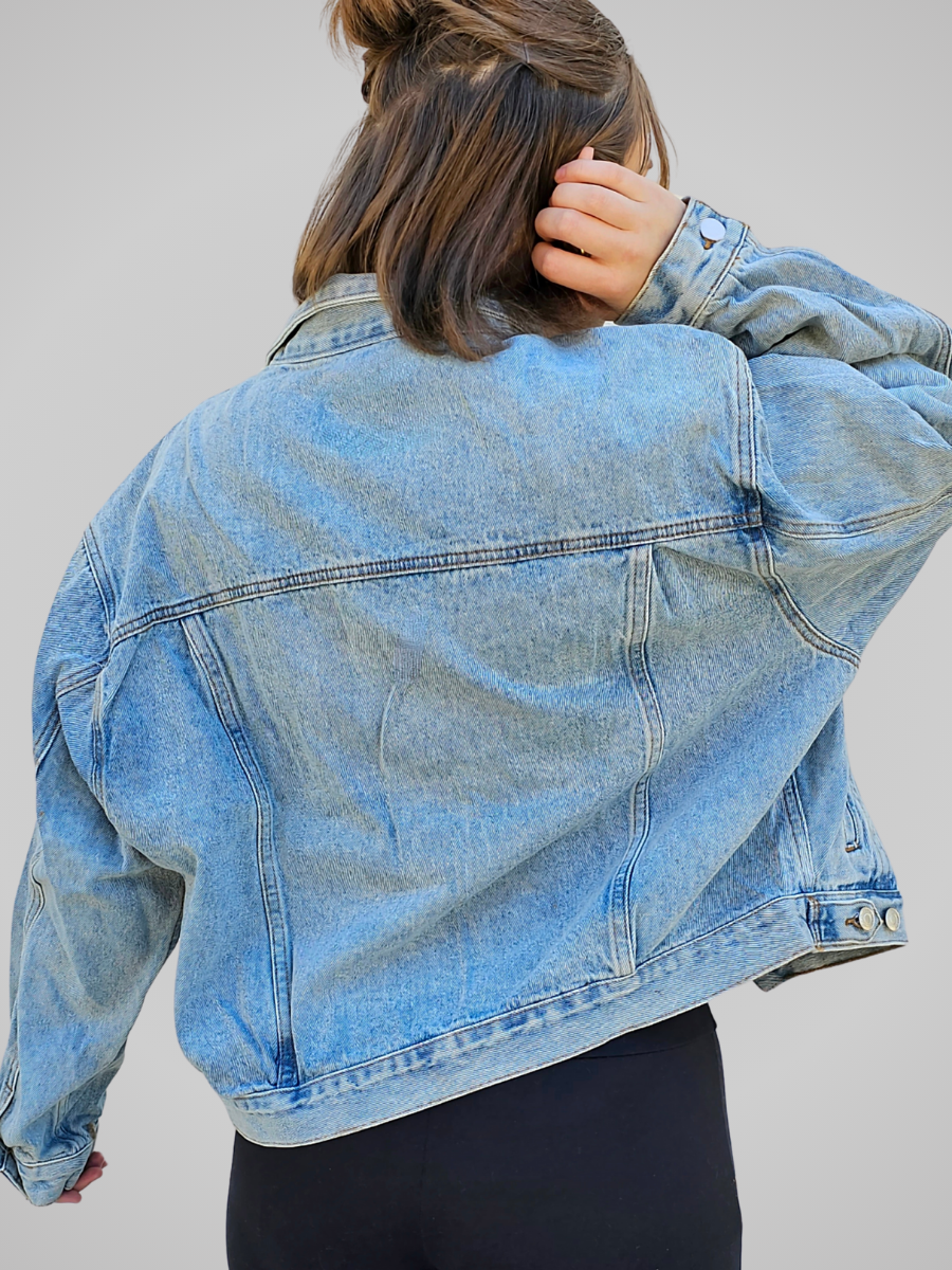 Vintage Denim Oversized Jacket