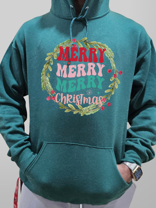 Merry Christmas Unisex Hoodie (Winter Collection)