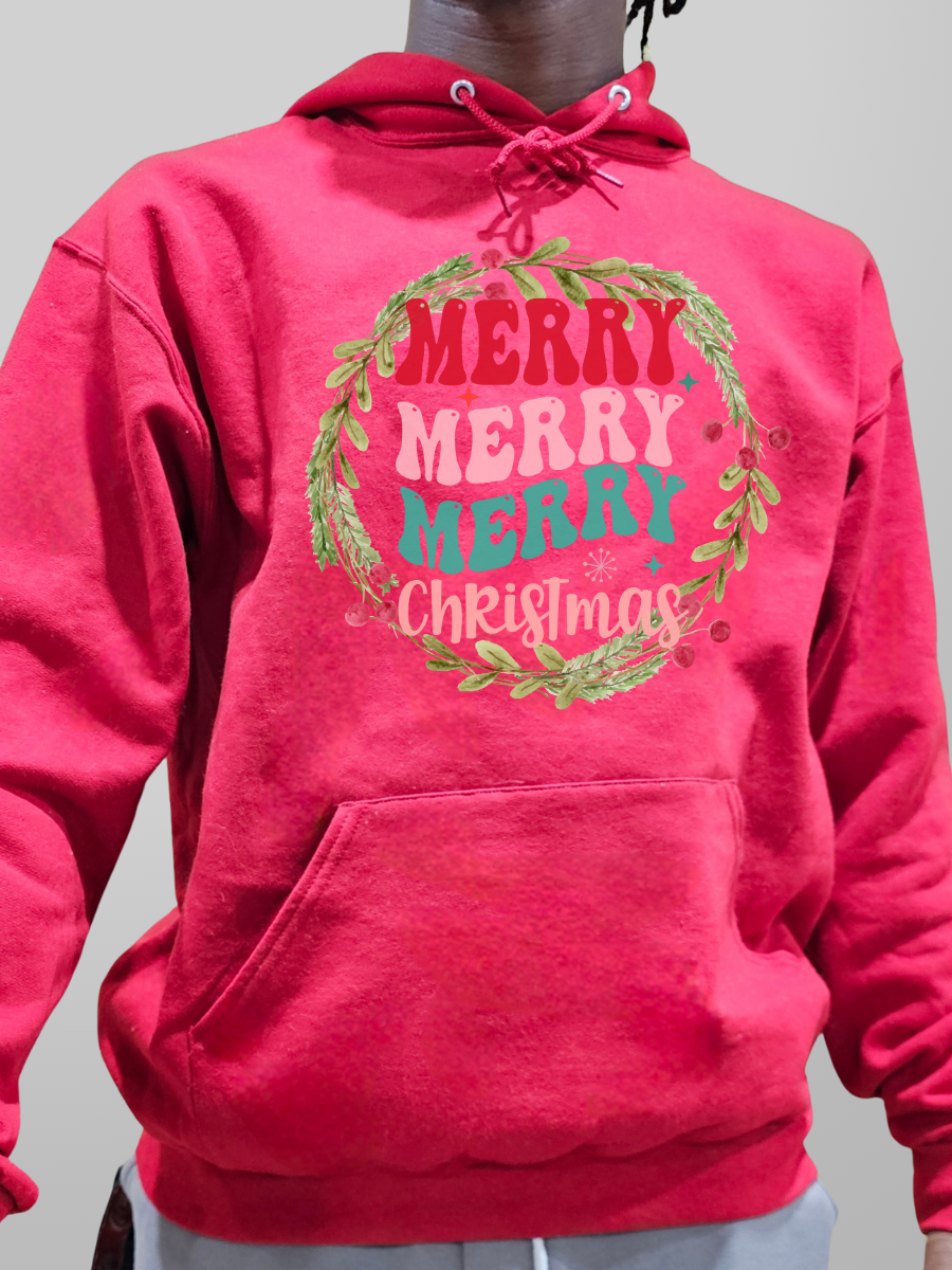 Merry Christmas Unisex Hoodie (Winter Collection)