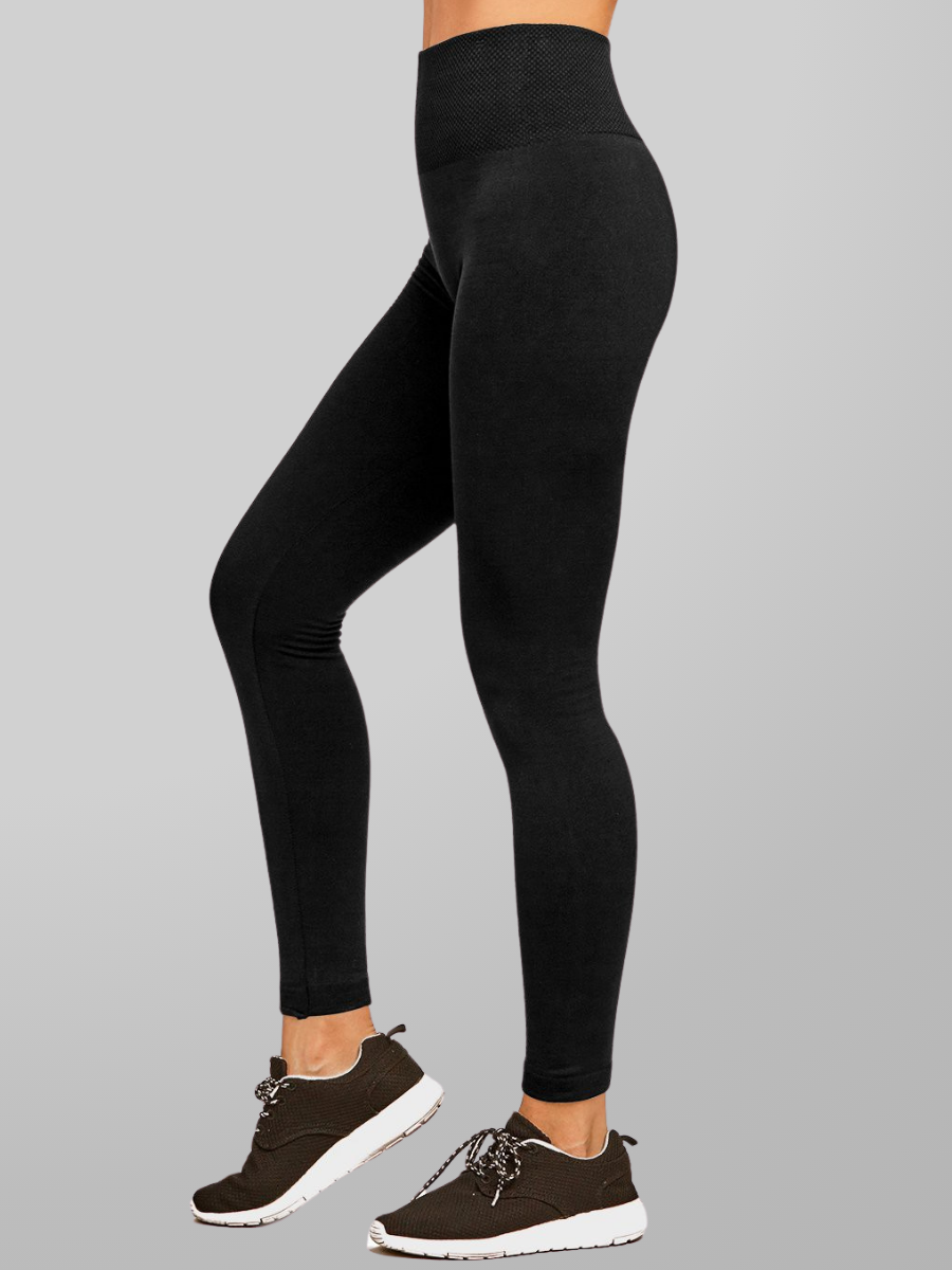 High Waist Fleece Lined Leggings